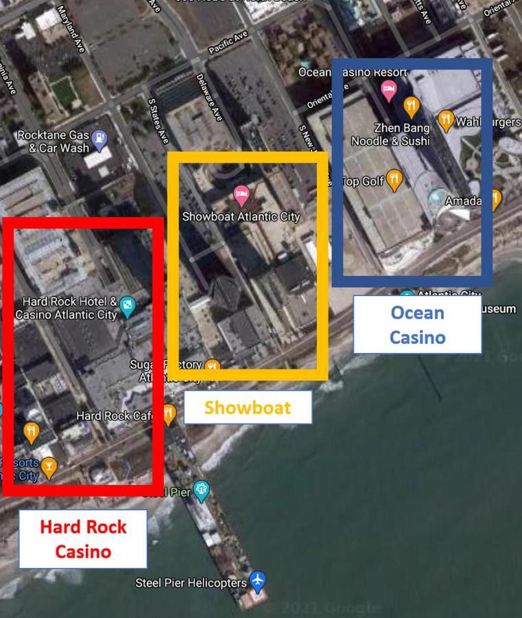 Cozysuites At Showboat Spacious 2Br 3Ba Ocean Front Condo Atlantic City Exterior photo